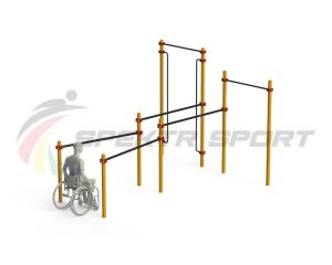 Купить Спортивный комплекс для инвалидов-колясочников WRK-D19_76mm в Красныйхолме 