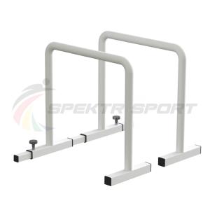 Купить Брусья напольные хайлетсы Spektr Sport цв. белый в Красныйхолме 