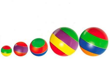 Купить Мячи резиновые (комплект из 5 мячей различного диаметра) в Красныйхолме 