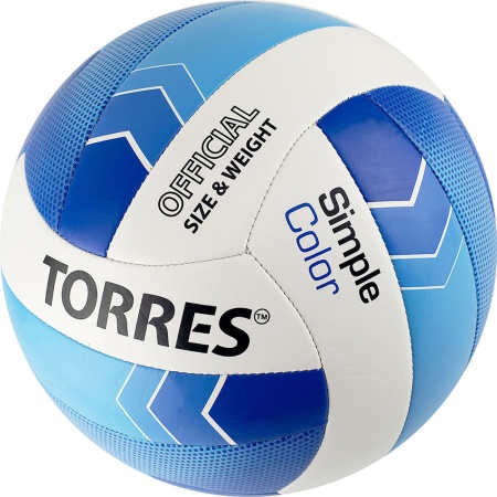 Купить Мяч волейбольный Torres Simple Color любительский р.5 в Красныйхолме 